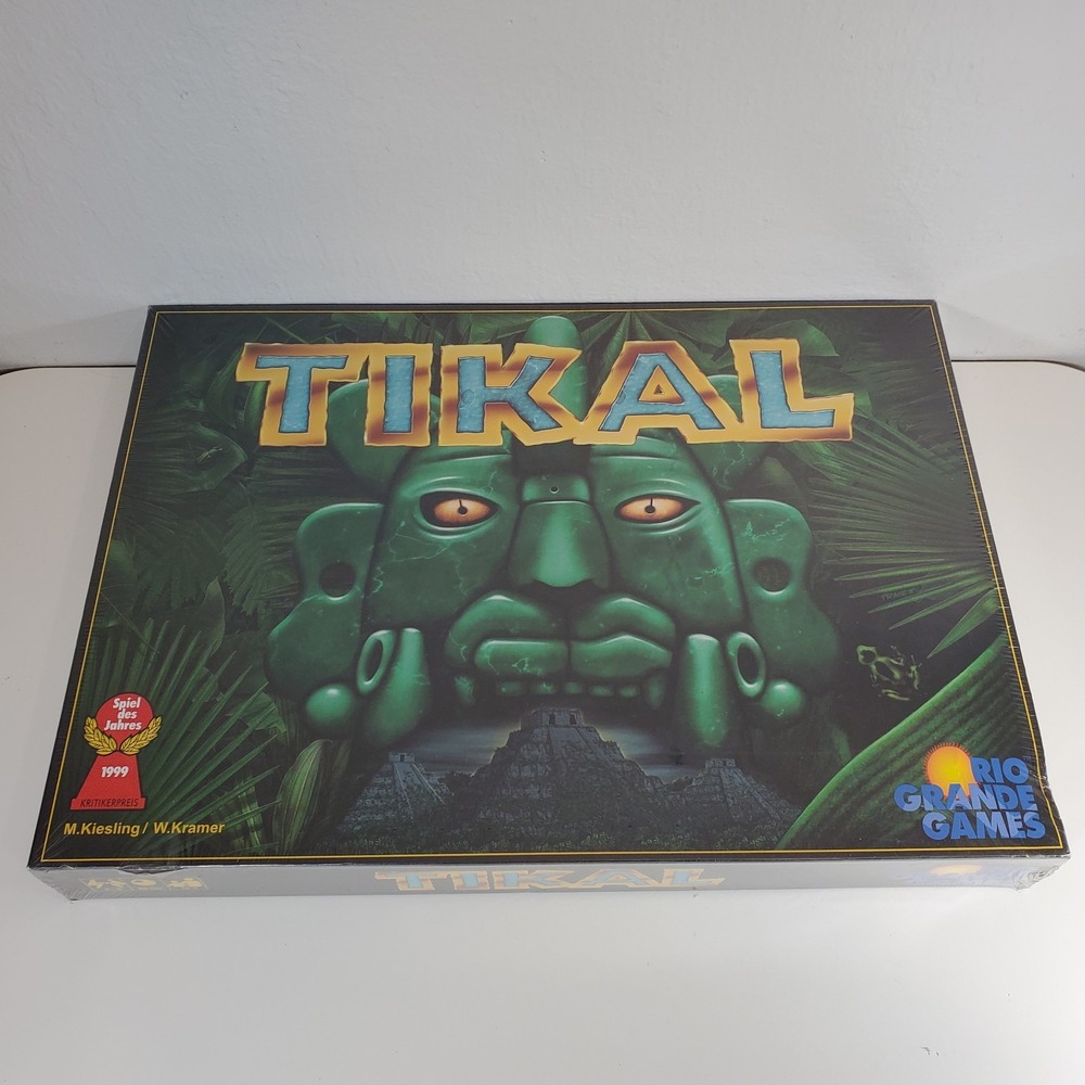 Dented Tikal Strategy Board Game Rio Grande Games 2017 New Sealed